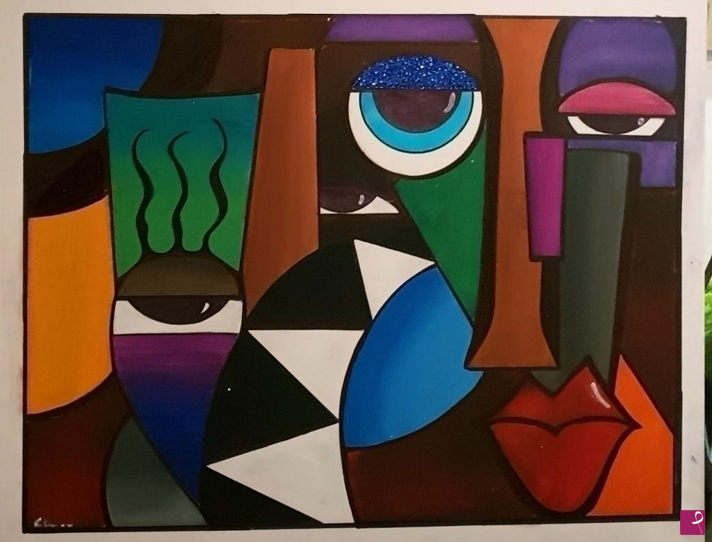 quadri in vendita online - Cubismo, arte astratta 