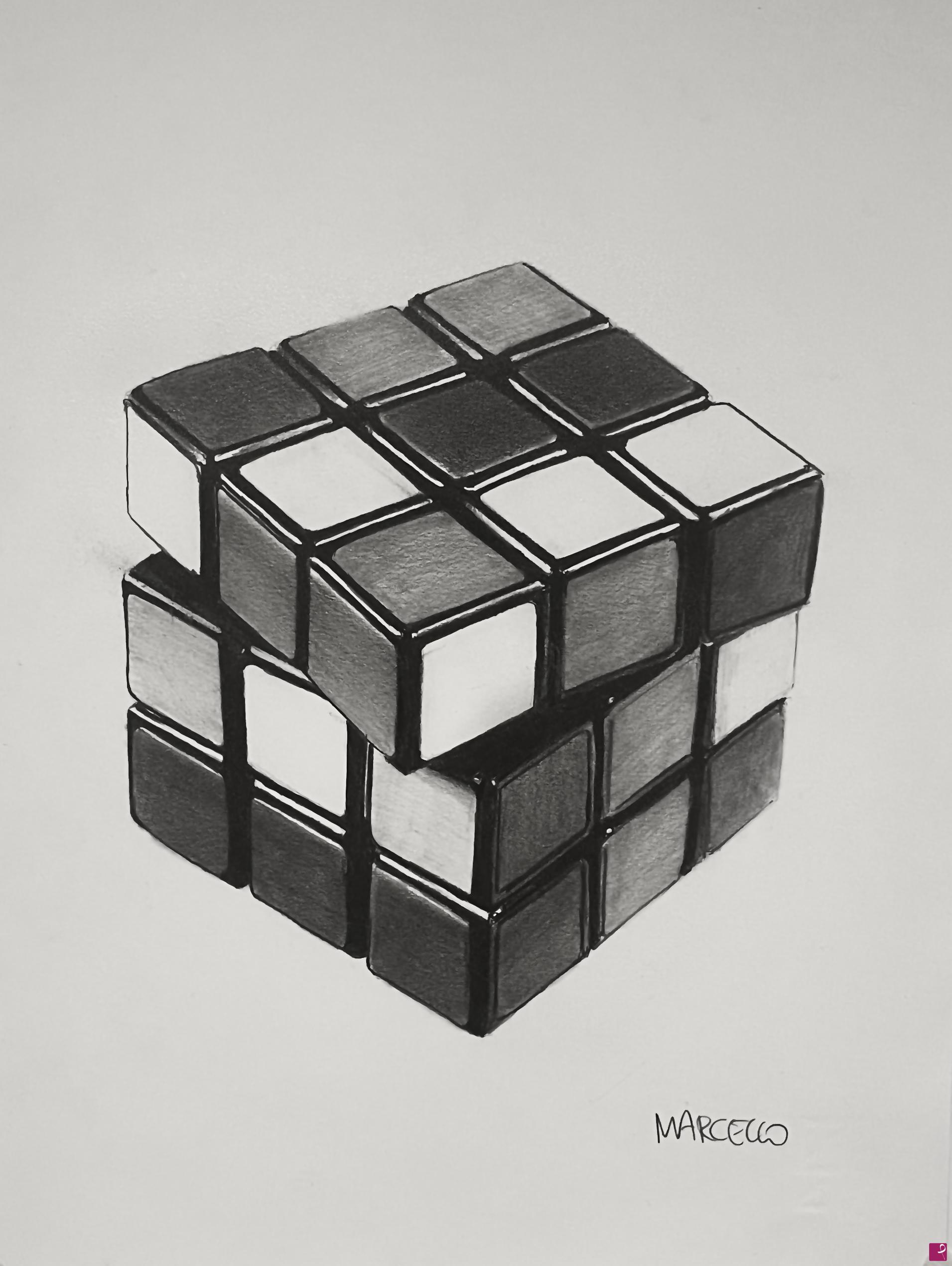 quadri in vendita online - Cubo di Rubik
