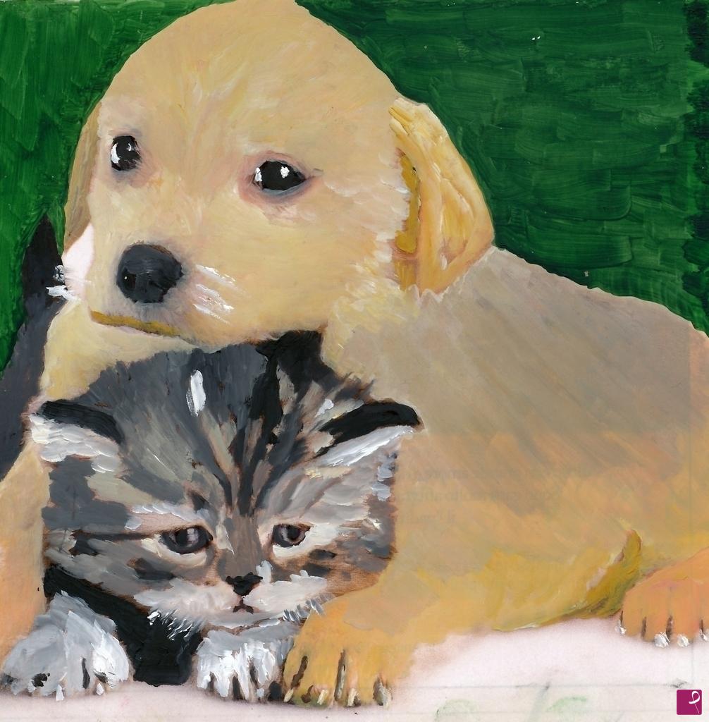awesome quadri in vendita online cuccioli cane e gatto with cani e cuccioli