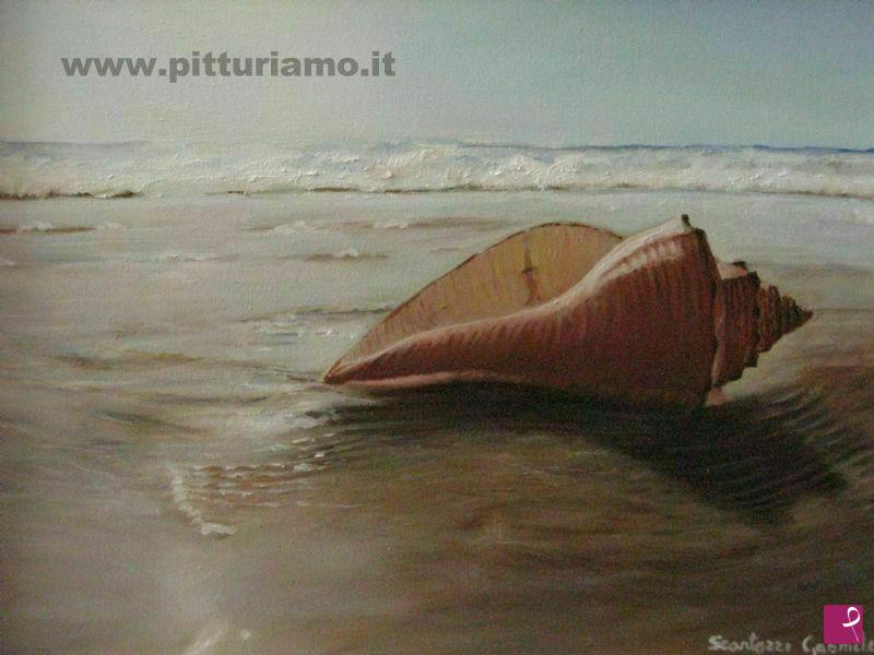 quadri in vendita online - cullata dal mare