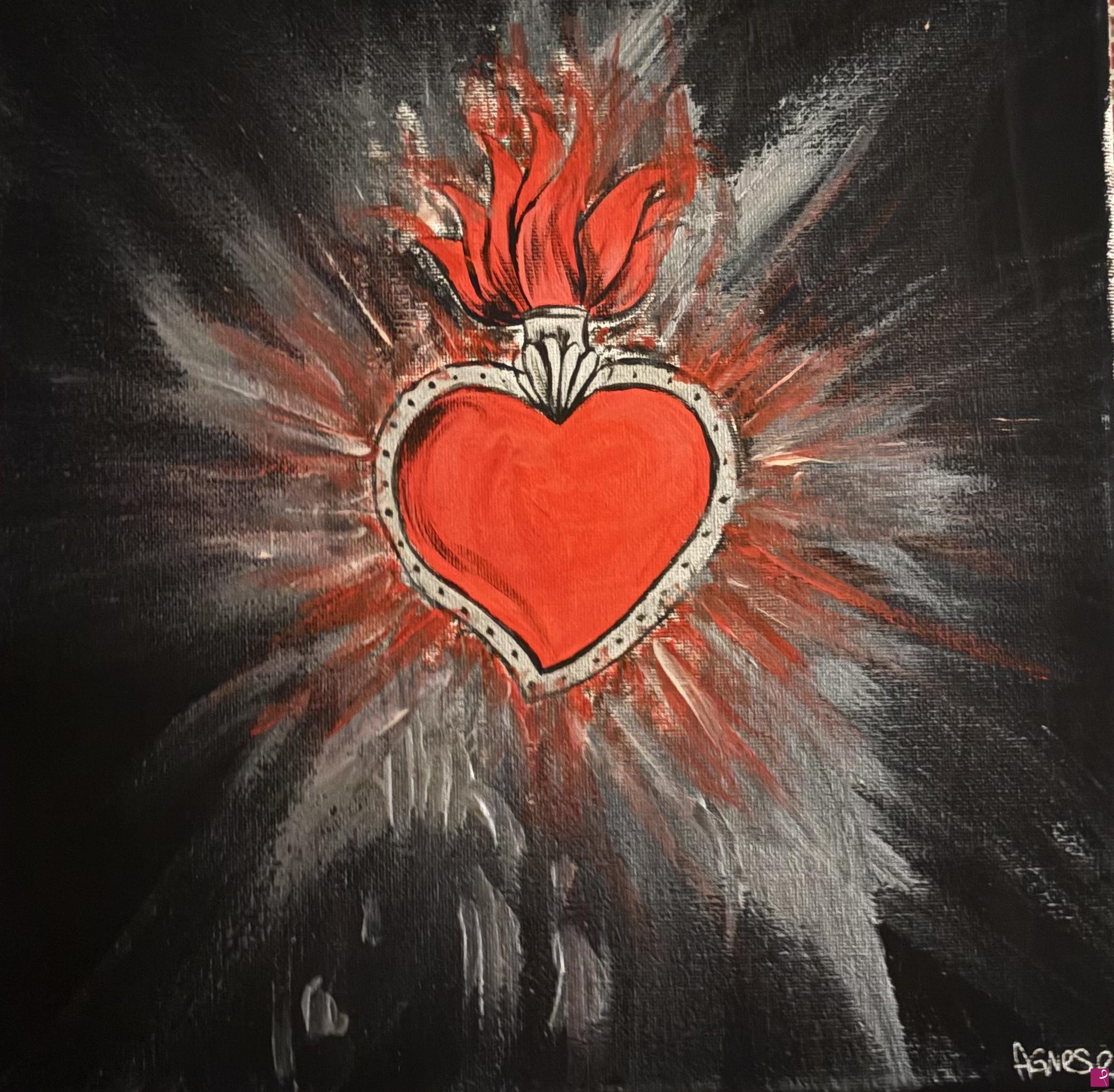 quadri in vendita online - Cuore sacro. 