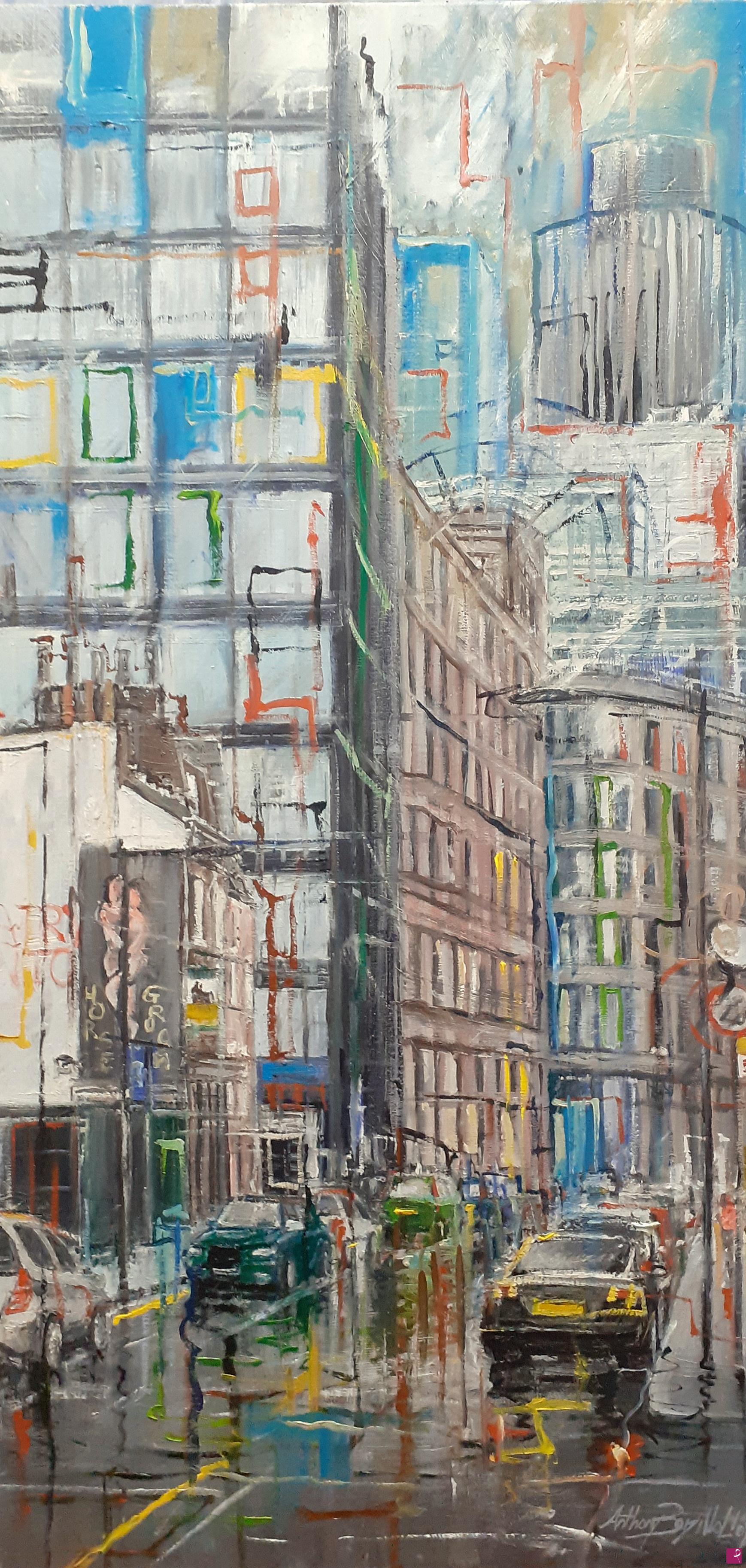 quadri in vendita online - Curtain Road. London