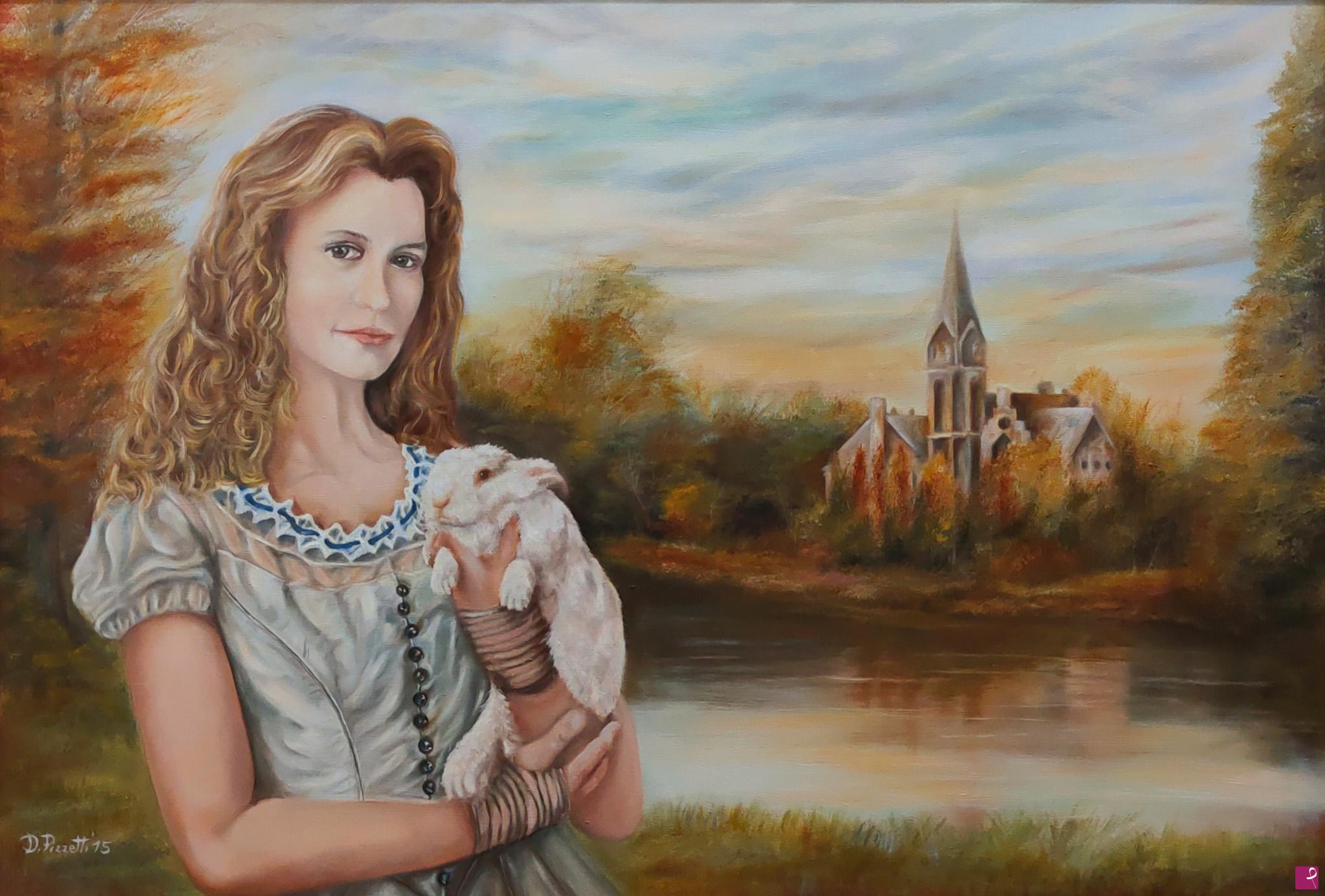 quadri in vendita online - Dama Bianca (2015)
