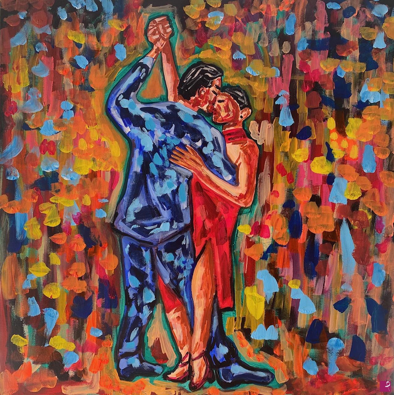 quadri in vendita online - Dancing