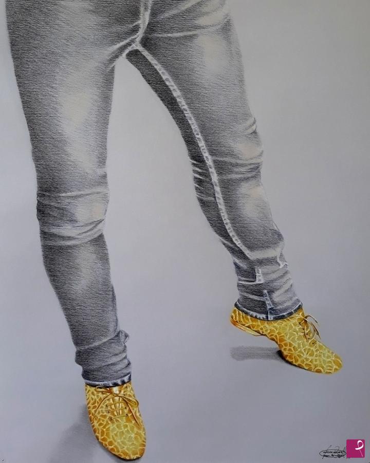 quadri in vendita online - Dancing Shoes (2019)