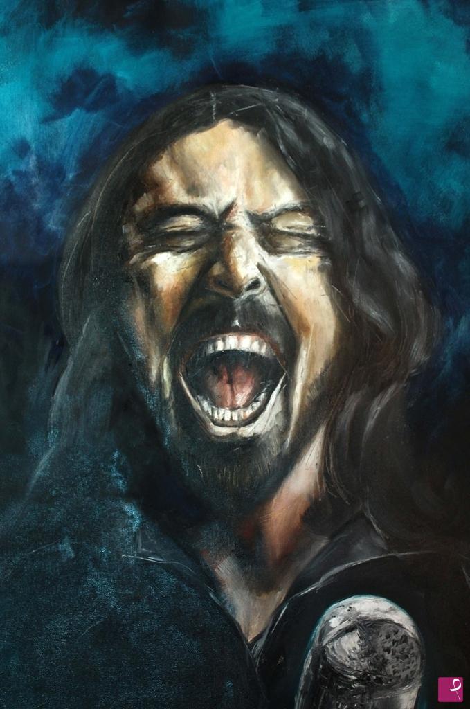 quadri in vendita online - Dave Grohl