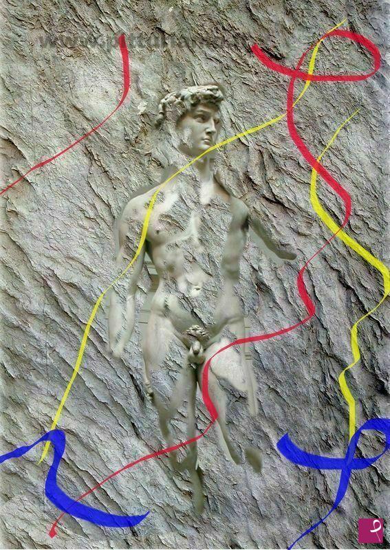 quadri in vendita online - David di Michelangelo - painting