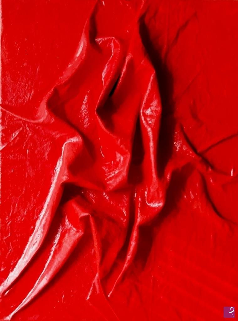 quadri in vendita online - Deep red