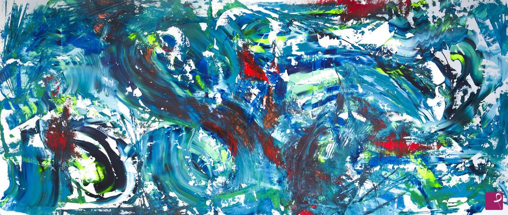 quadri in vendita online - Deep sea, 200x90 cm
