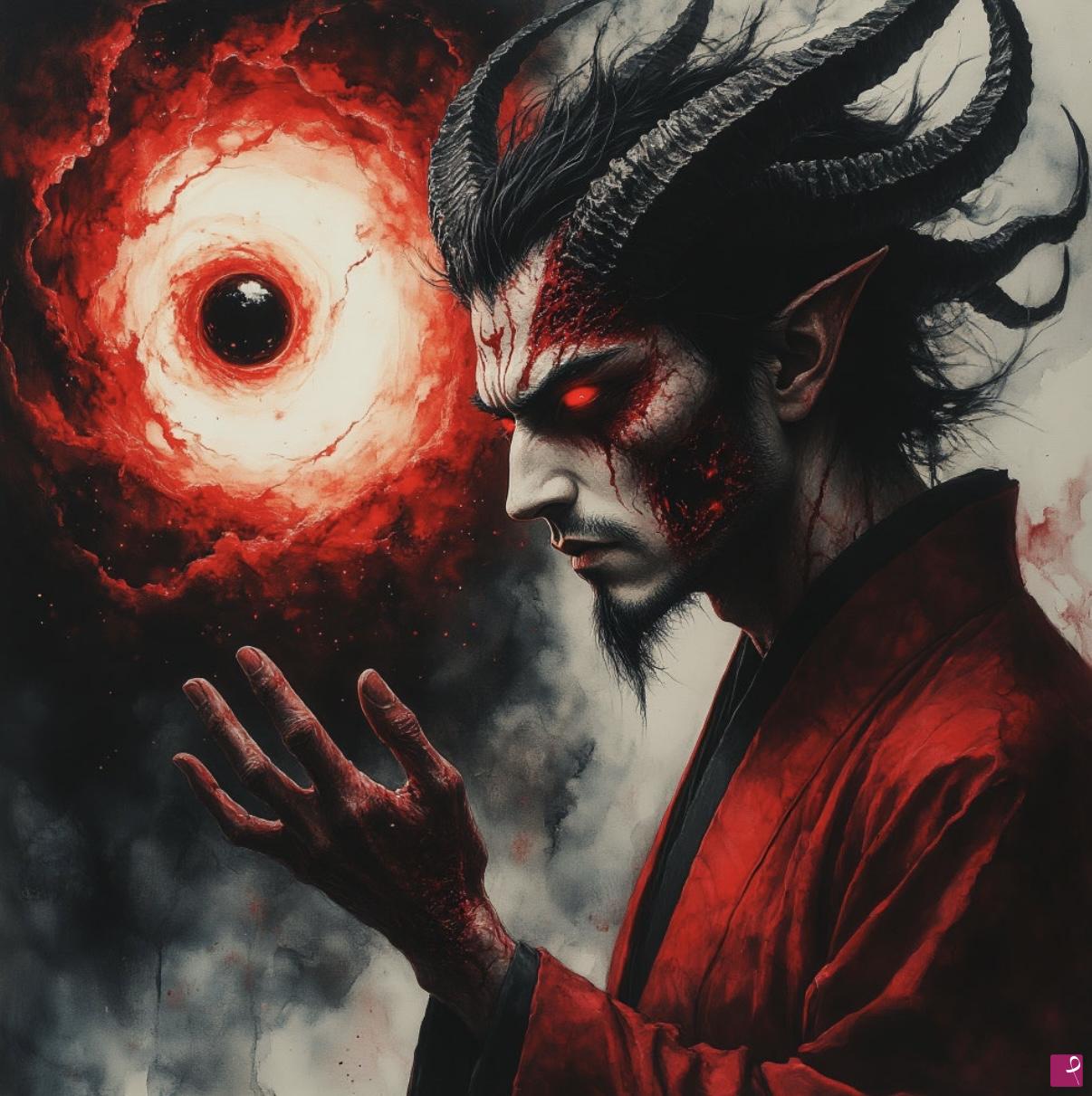 quadri in vendita online - Demon 