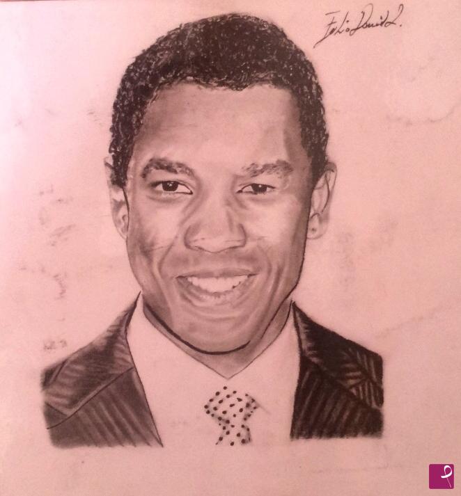 quadri in vendita online - Denzel Washington 
