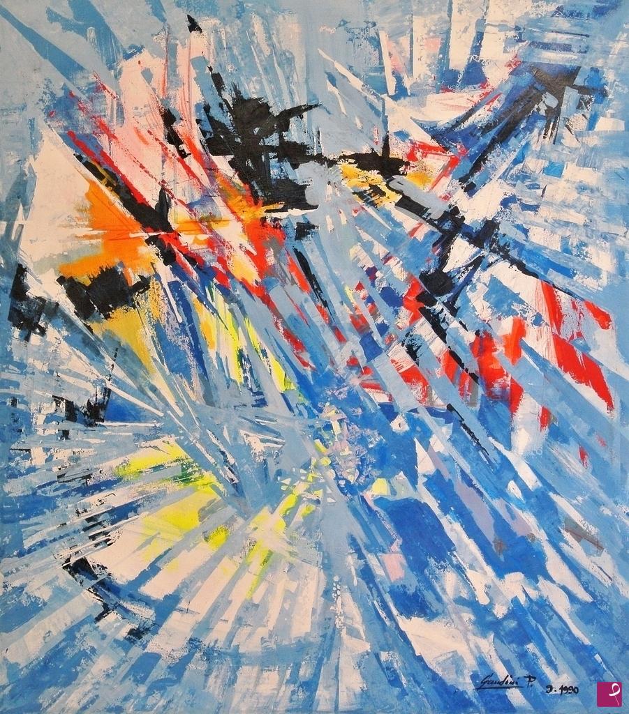 quadri in vendita online - '' Dinamica nello spazio ''