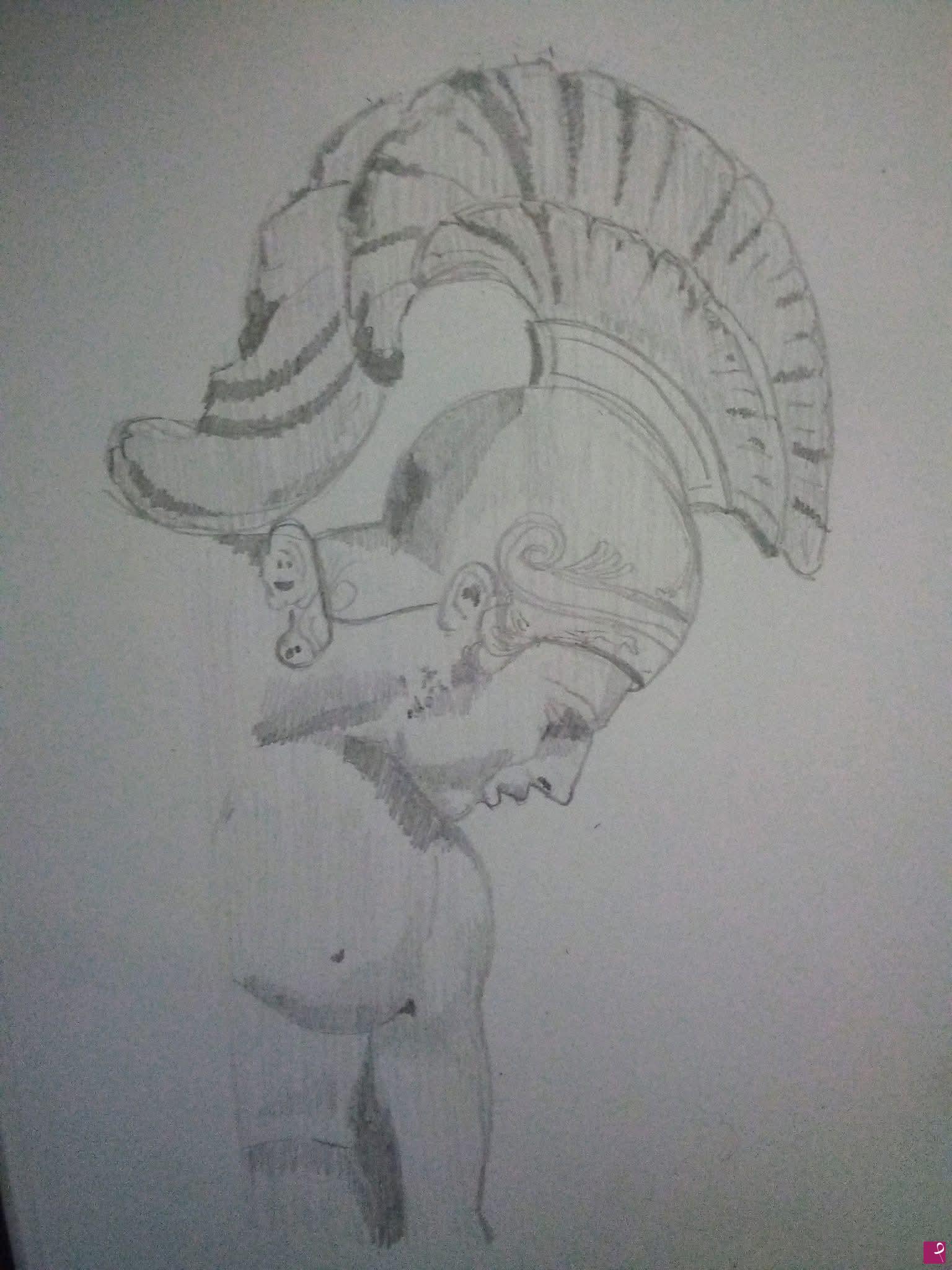 quadri in vendita online - Disegno scultoreo