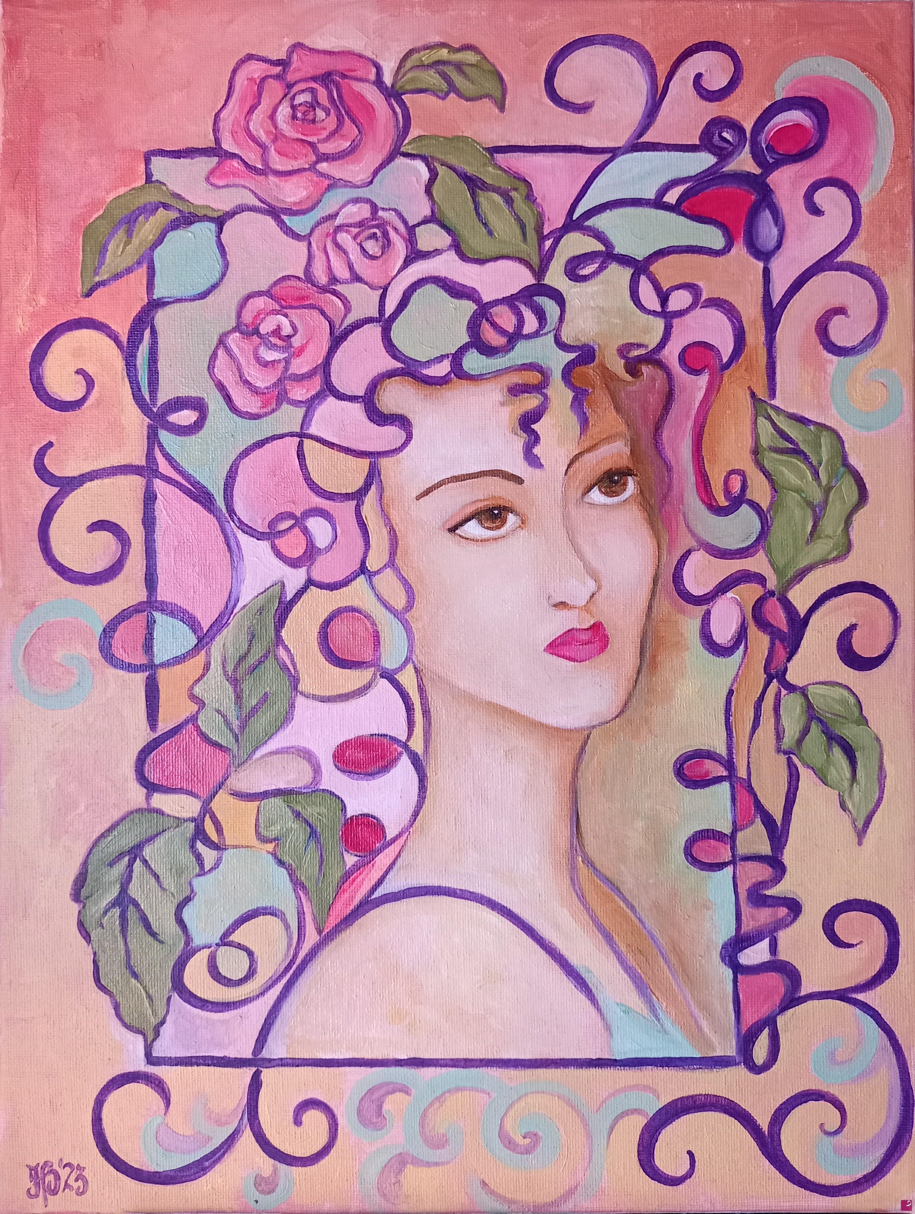 quadri in vendita online - "Donna Liberty"