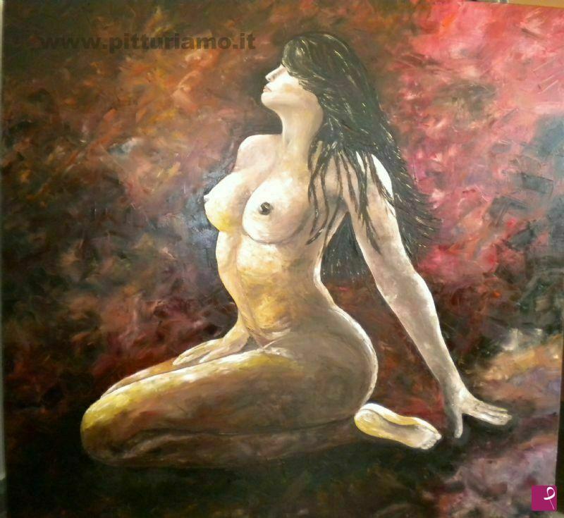 quadri in vendita online - DONNA NUDA
