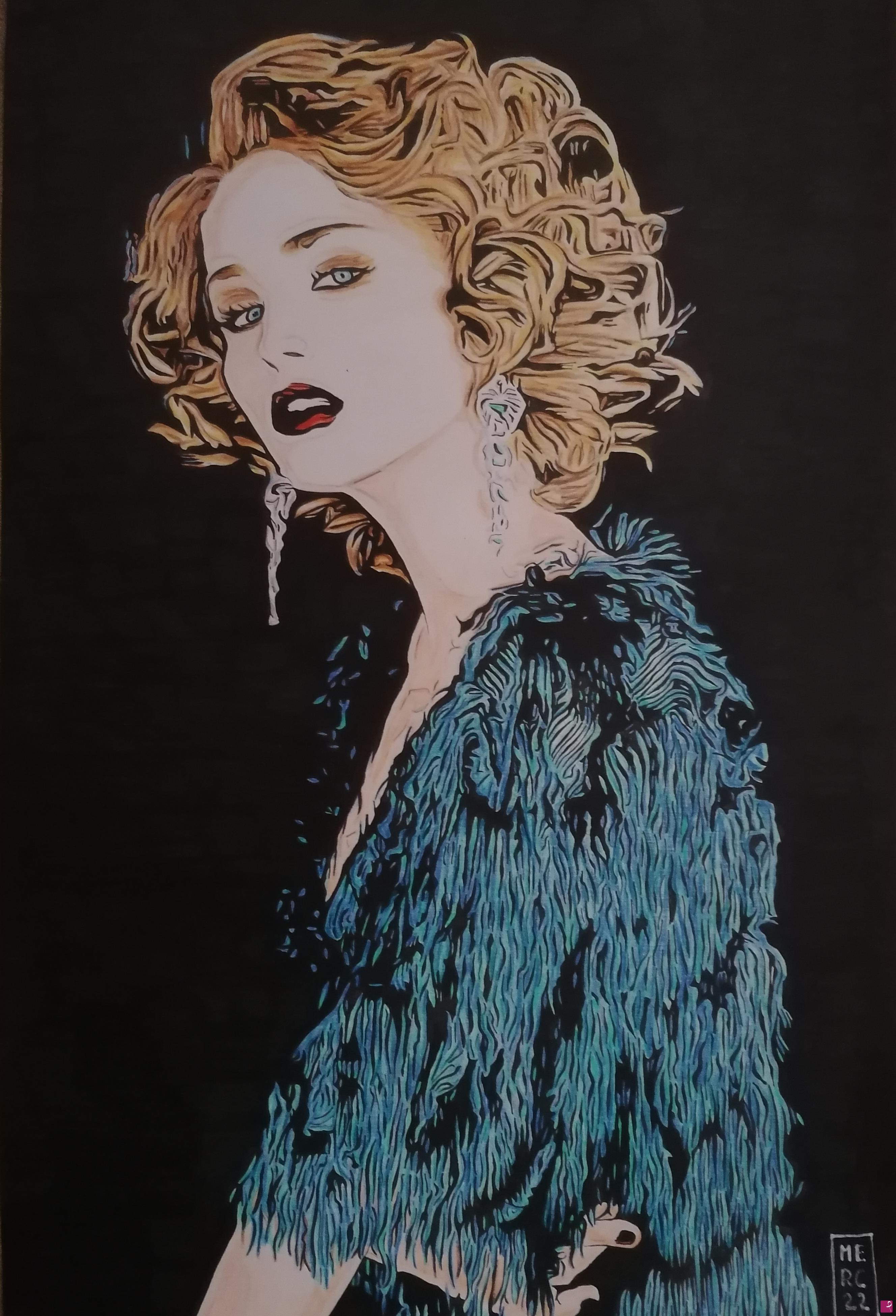 quadri in vendita online - Donna Vintage retrò