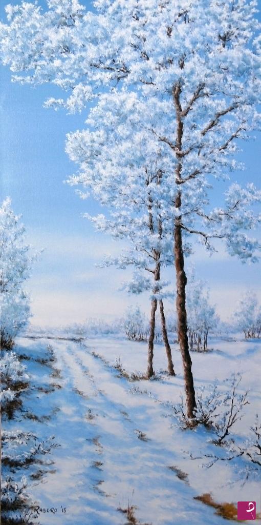 quadri in vendita online - Dopo la nevicata