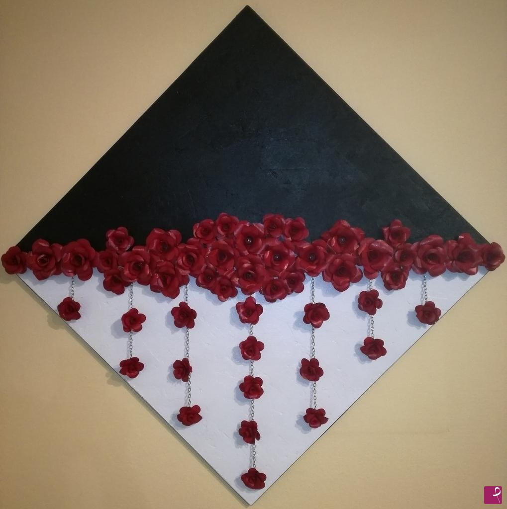 quadri in vendita online - Double Rose 