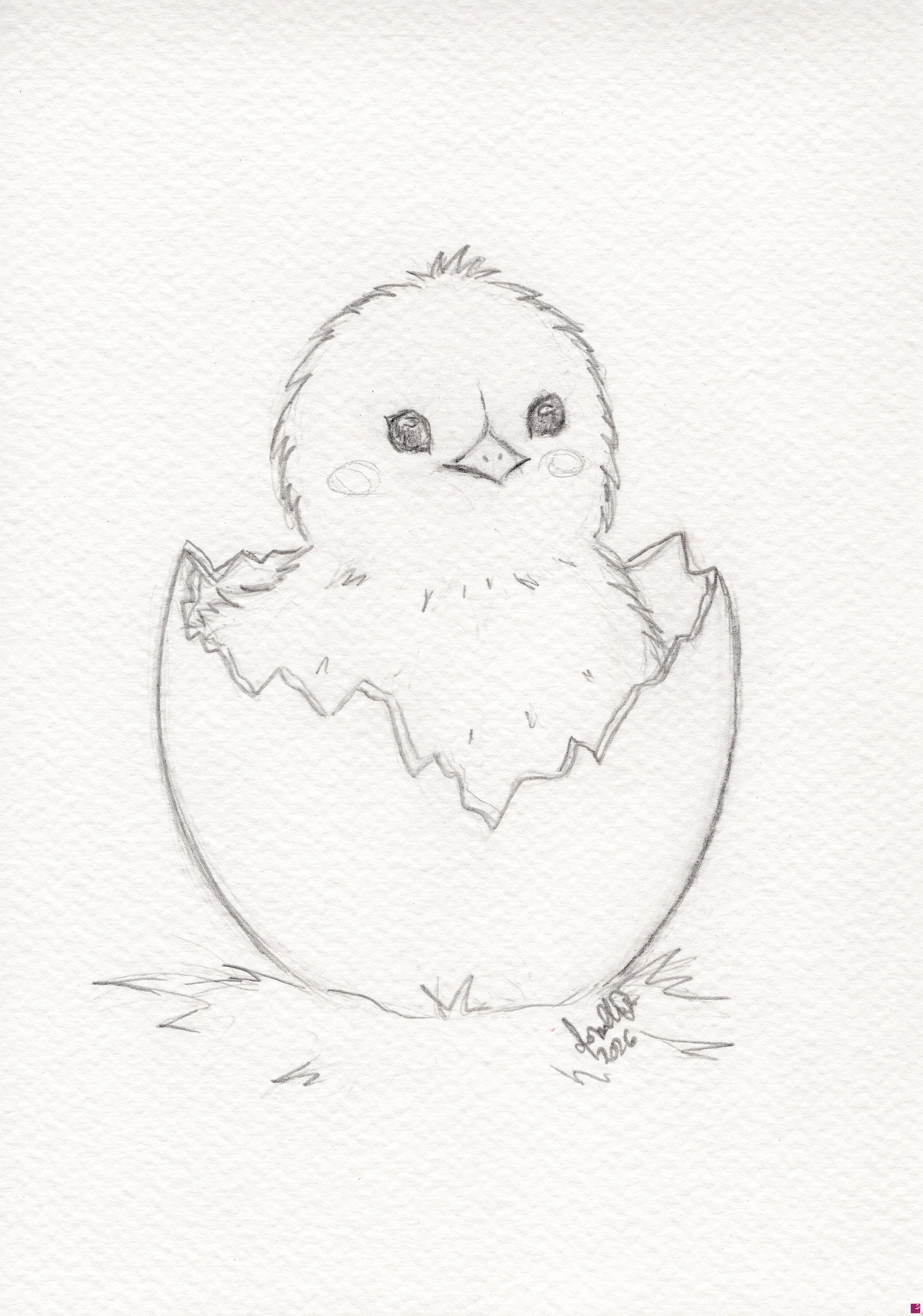 quadri in vendita online - Easter Little Chick