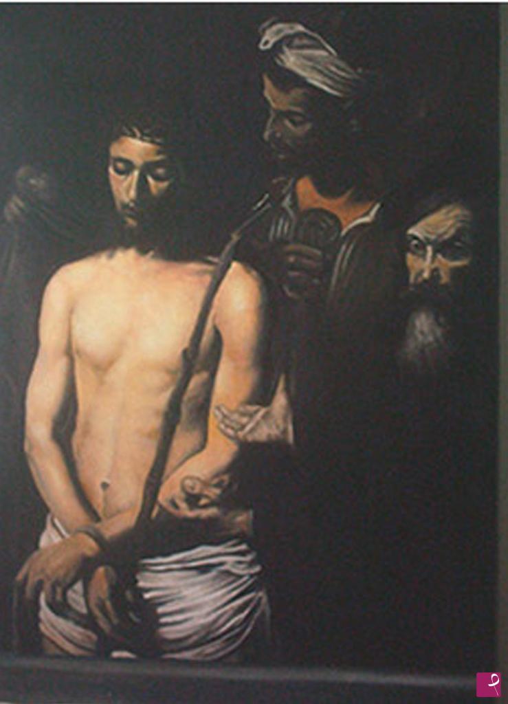 quadri in vendita online - Ecce Homo(copia da Caravaggio)