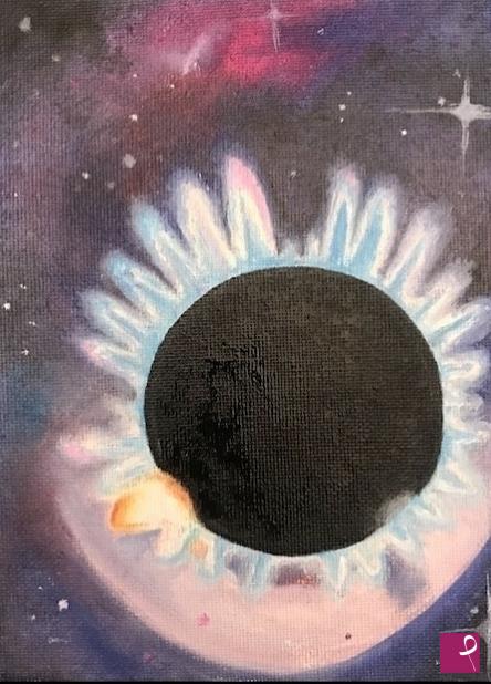 quadri in vendita online - eclipse in artificial sun