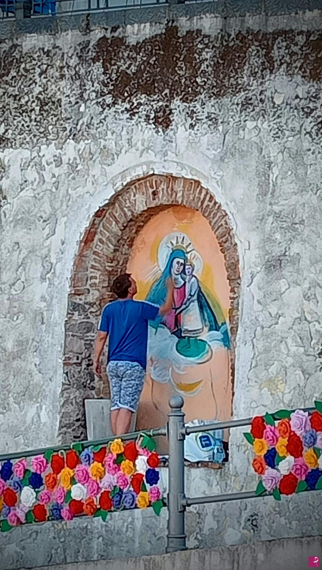 quadri in vendita online - Effige della Madonna Achiropita 