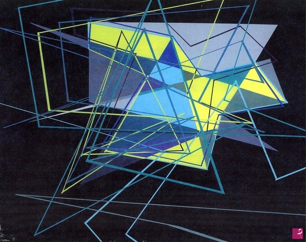 quadri in vendita online - eigencomposition 04 (when they appear)