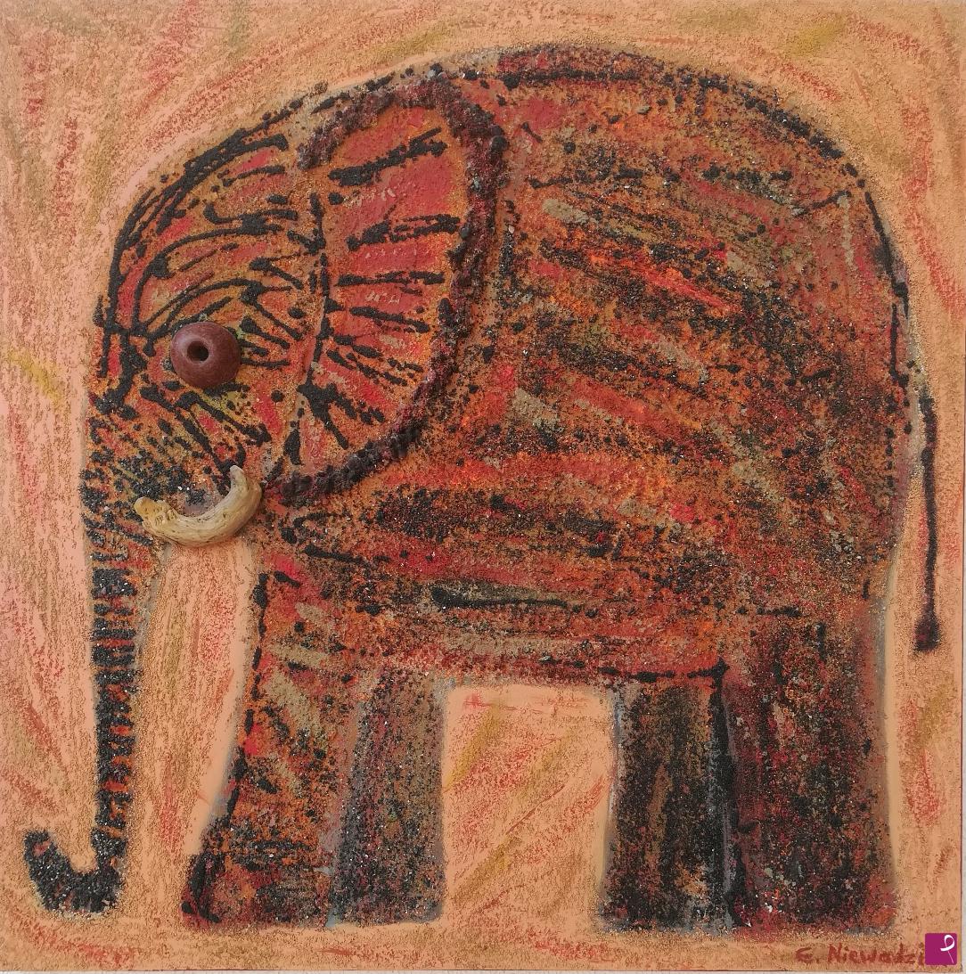 quadri in vendita online - Elefante