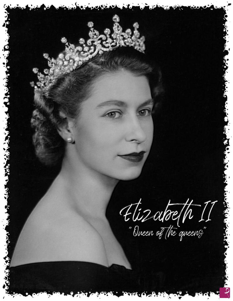 quadri in vendita online - Elizabeth II queen of the queens