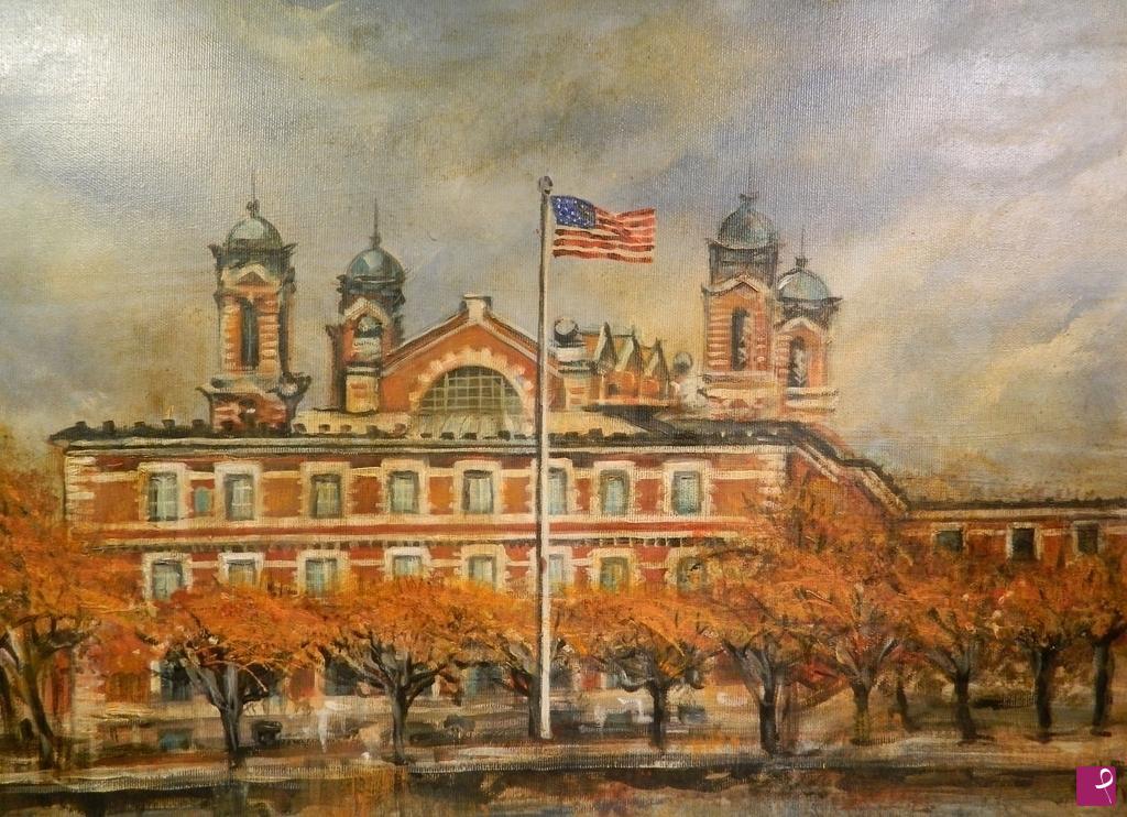 quadri in vendita online - Ellis Island