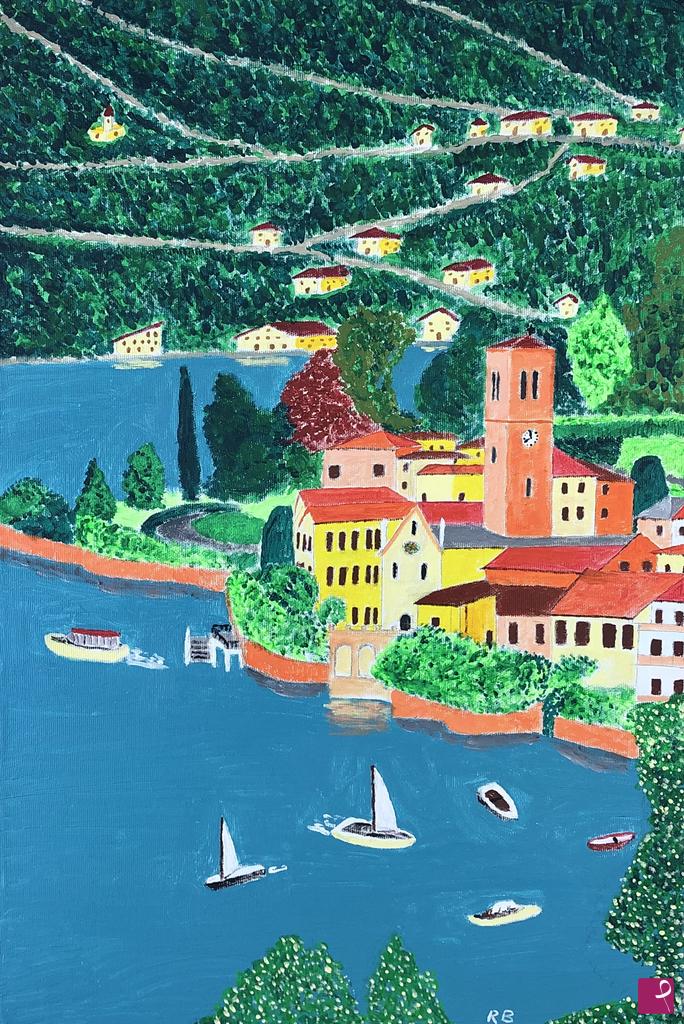 quadri in vendita online - ESTATE AL LAGO