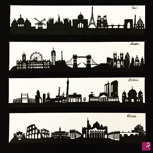 quadri in vendita online - Europe Skylines