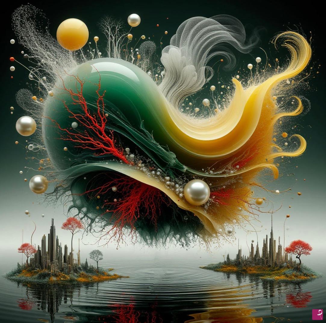 quadri in vendita online - Fairy balloon