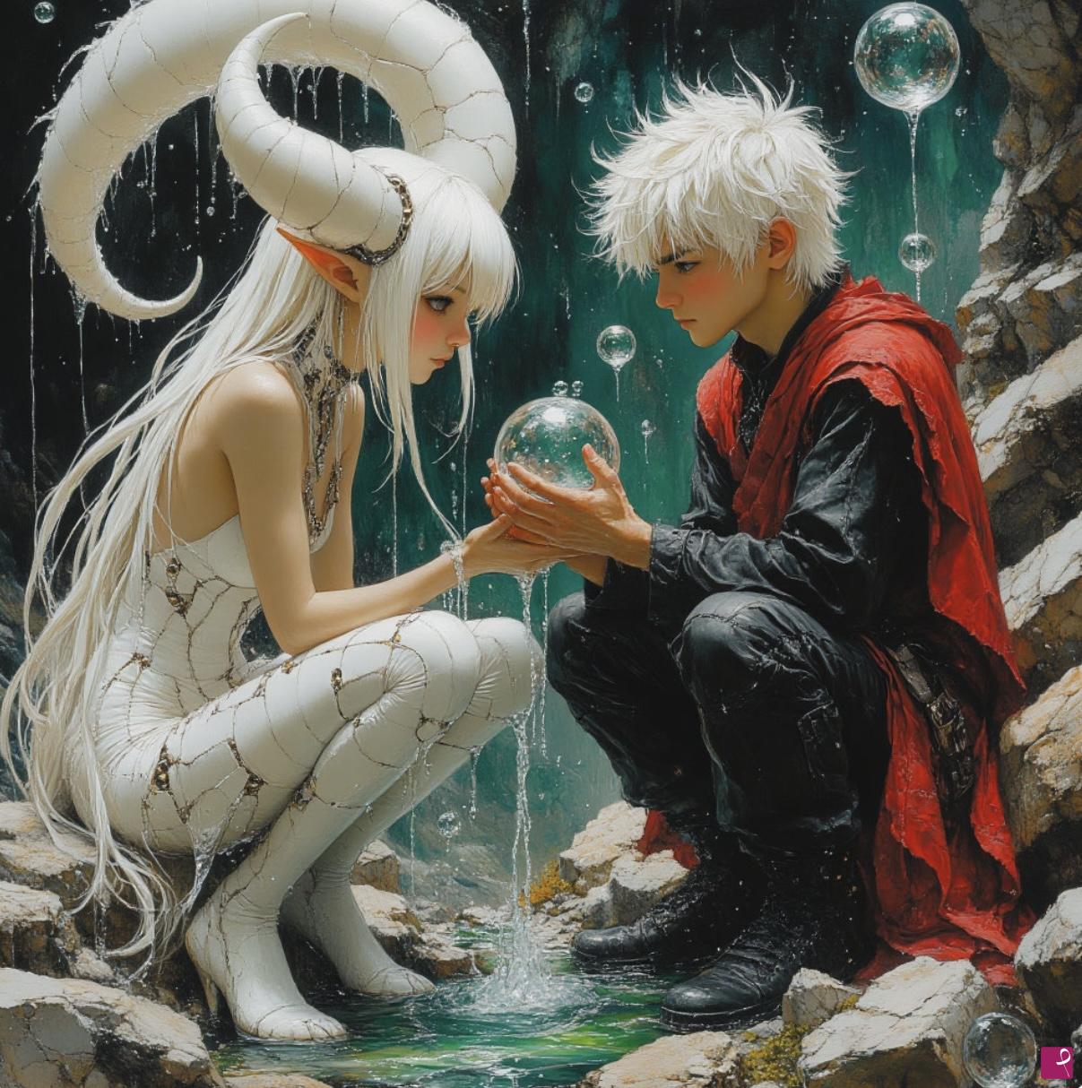 quadri in vendita online - Fairy tale characters