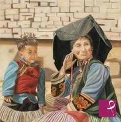 quadri in vendita online - Famiglia miao