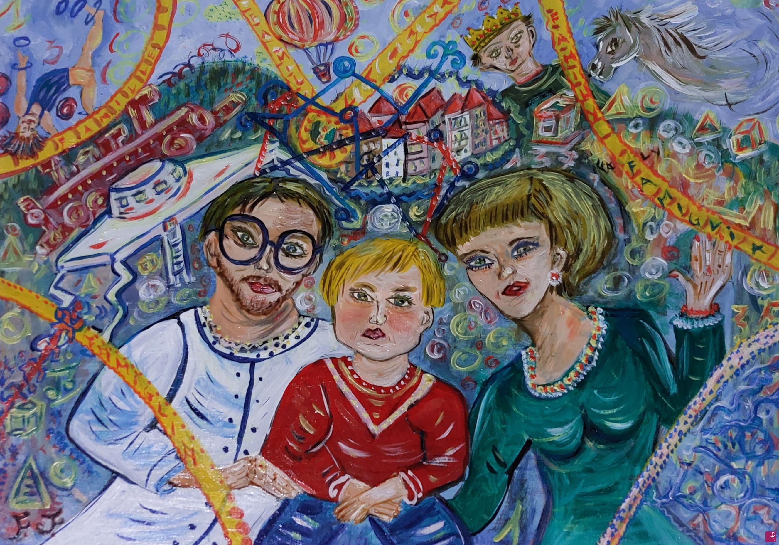quadri in vendita online - Family