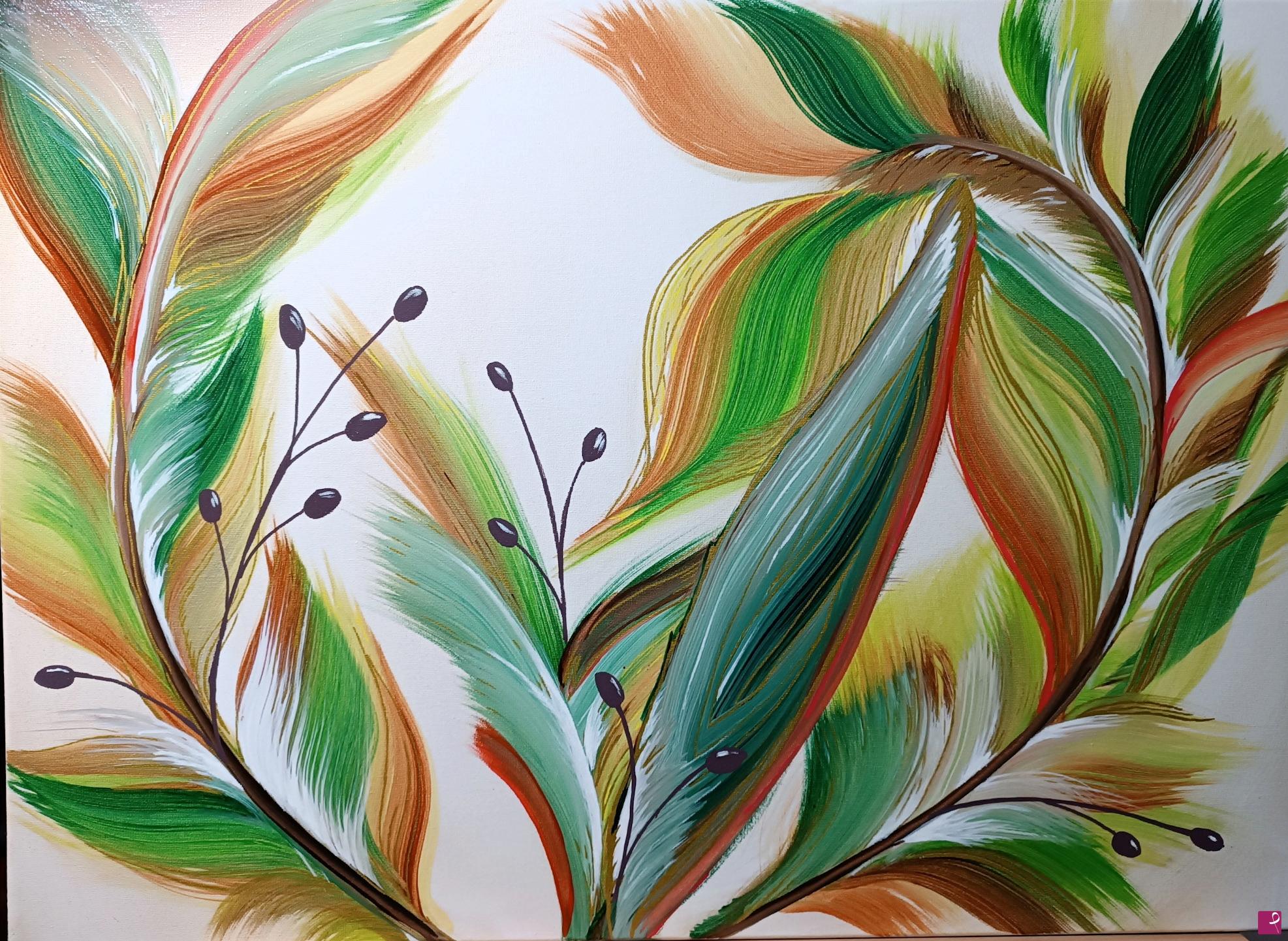 quadri in vendita online - Fantasia botanica 