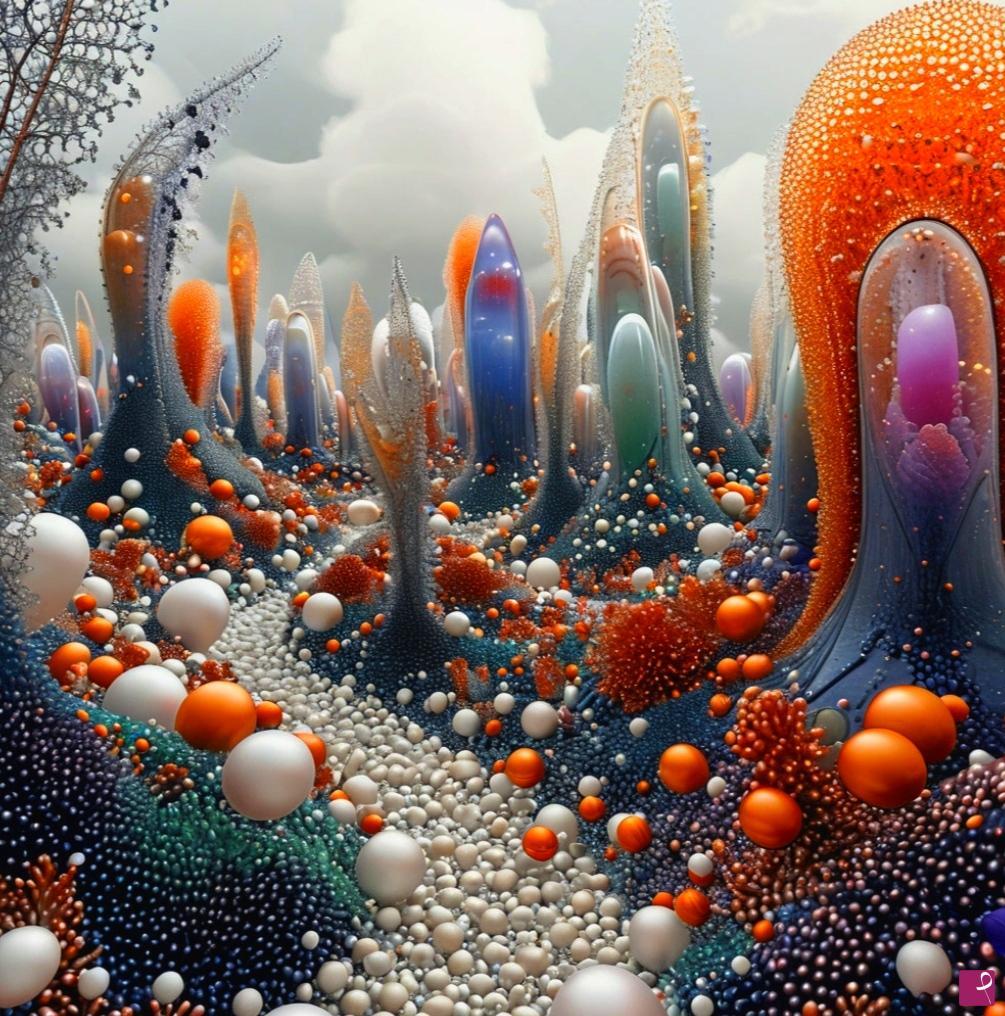 quadri in vendita online - Fantastic forest 