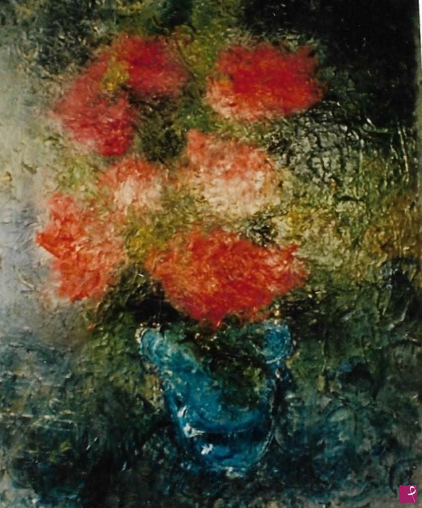 quadri in vendita online - Fantastici fiori arancioni