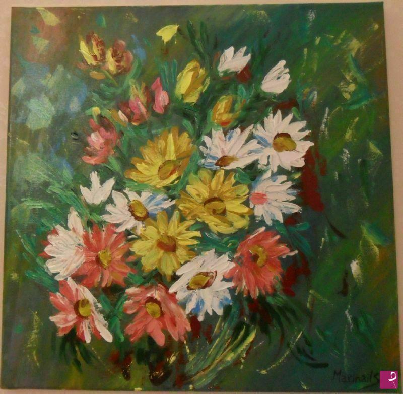 quadri in vendita online - Fantasy flowers