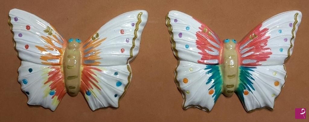 quadri in vendita online - Farfalle in ceramica 