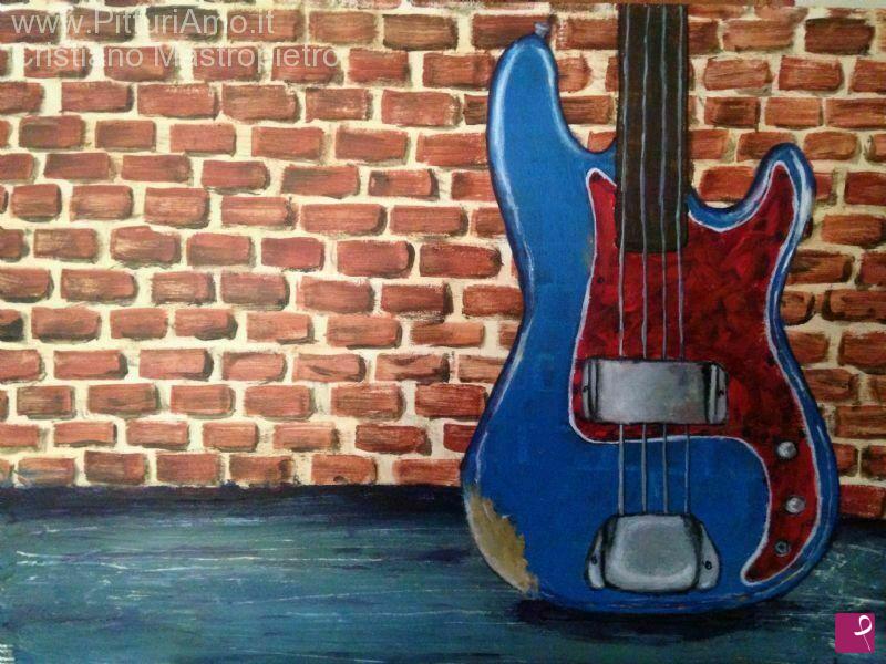 quadri in vendita online - Fender precision relic