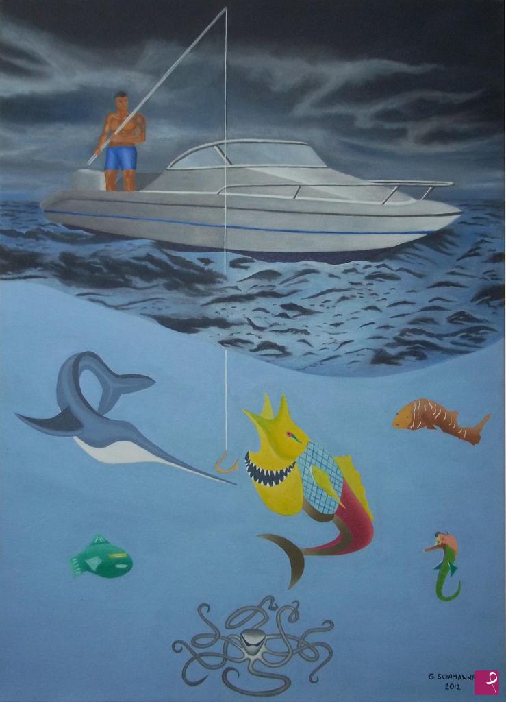 quadri in vendita online - Filippo il pescatore