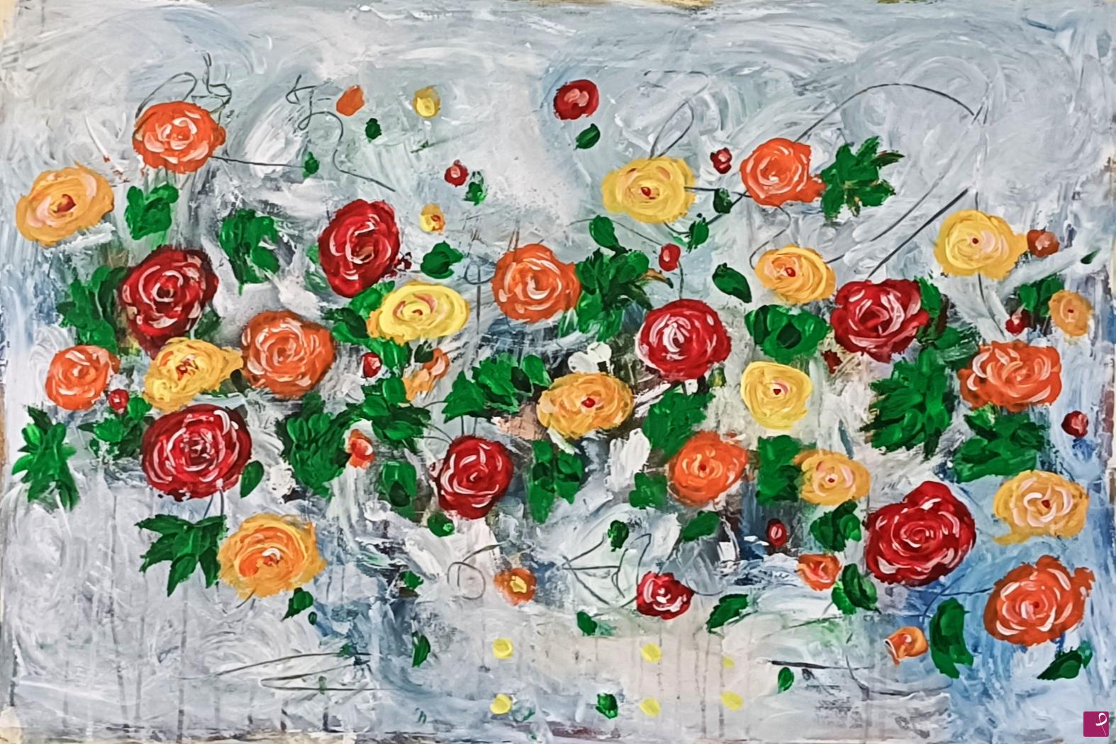 quadri in vendita online - Fiori