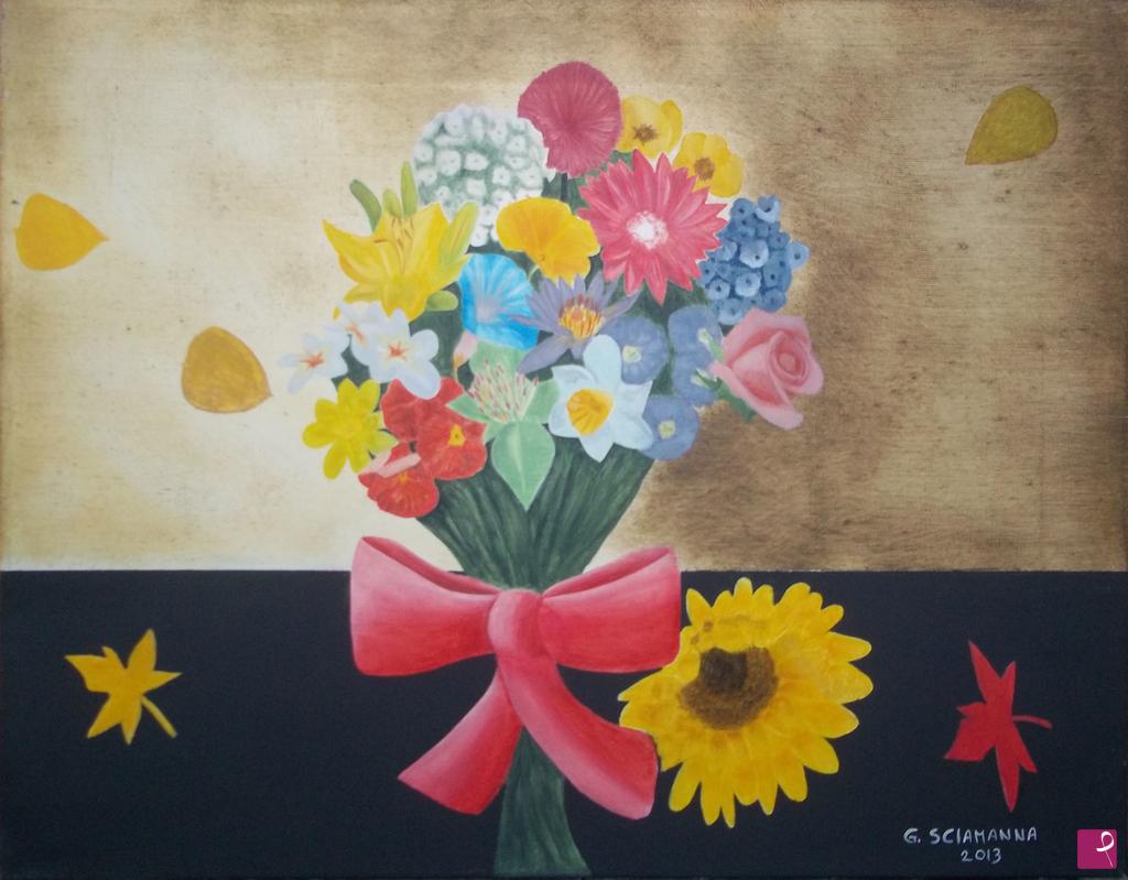 quadri in vendita online - Fiori