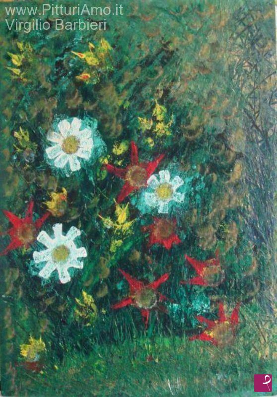 quadri in vendita online - Fiori bianchi per te...