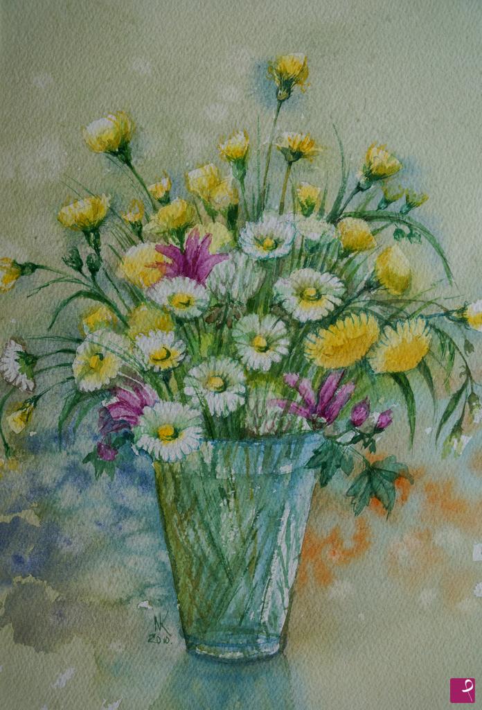quadri in vendita online - Fiori del campo