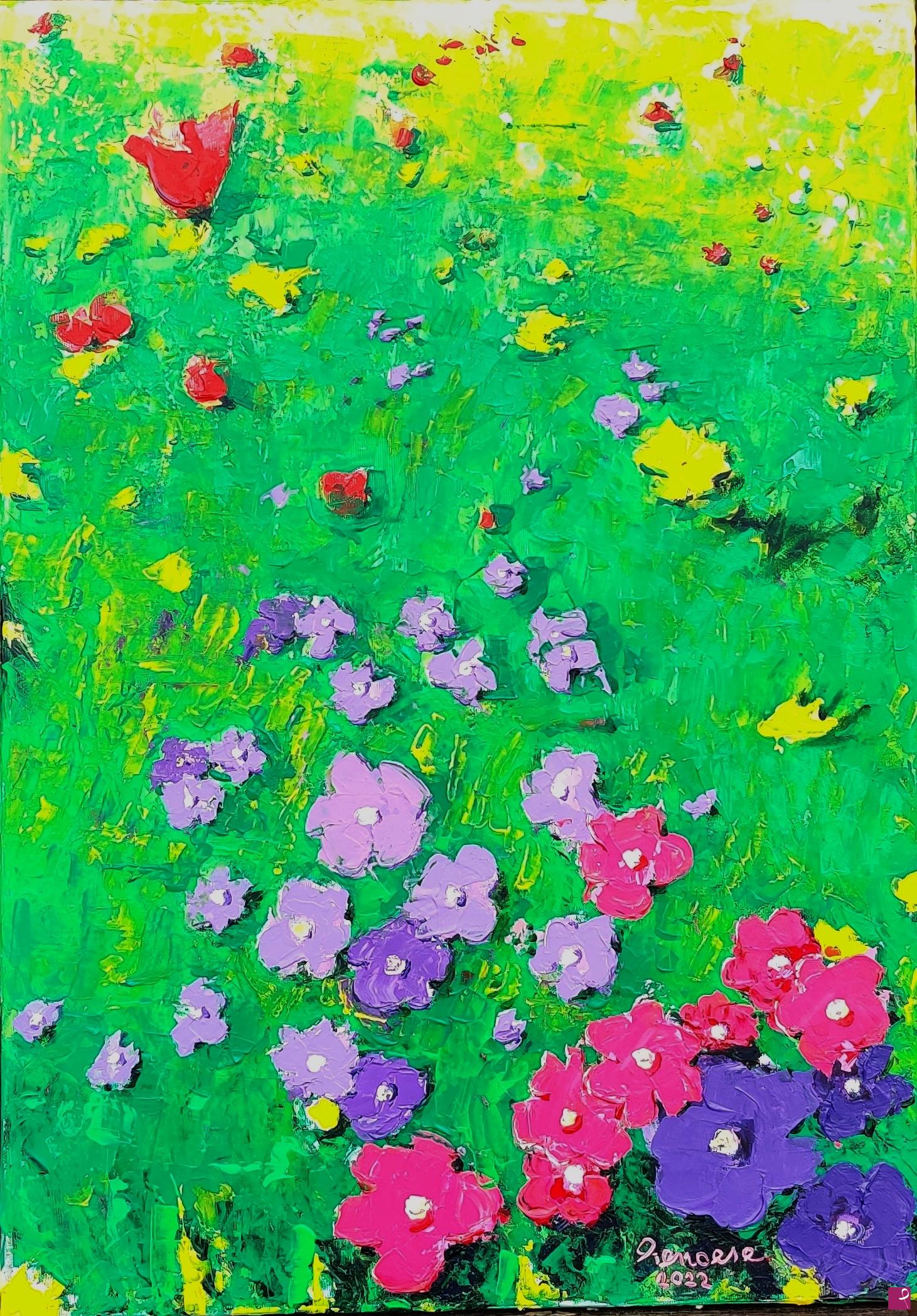 quadri in vendita online - Fiori di campo.