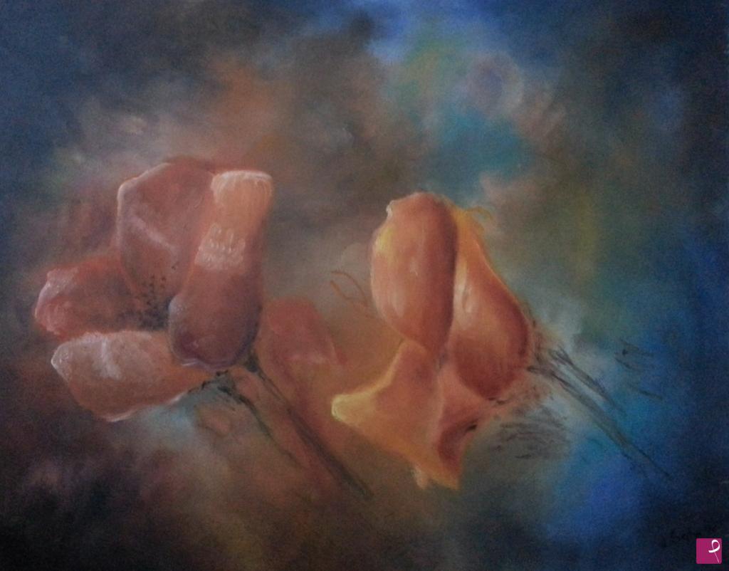 quadri in vendita online - Fiori di campo
