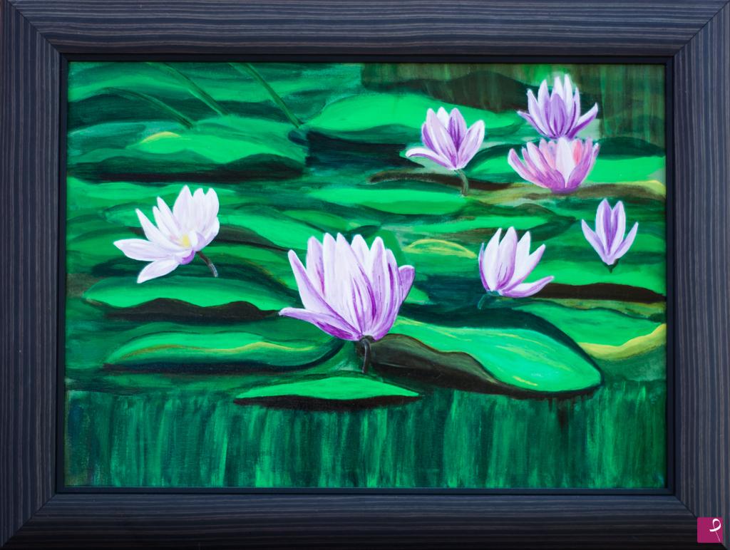 quadri in vendita online - FIORI DI LOTO – LOTUS FLOWERS